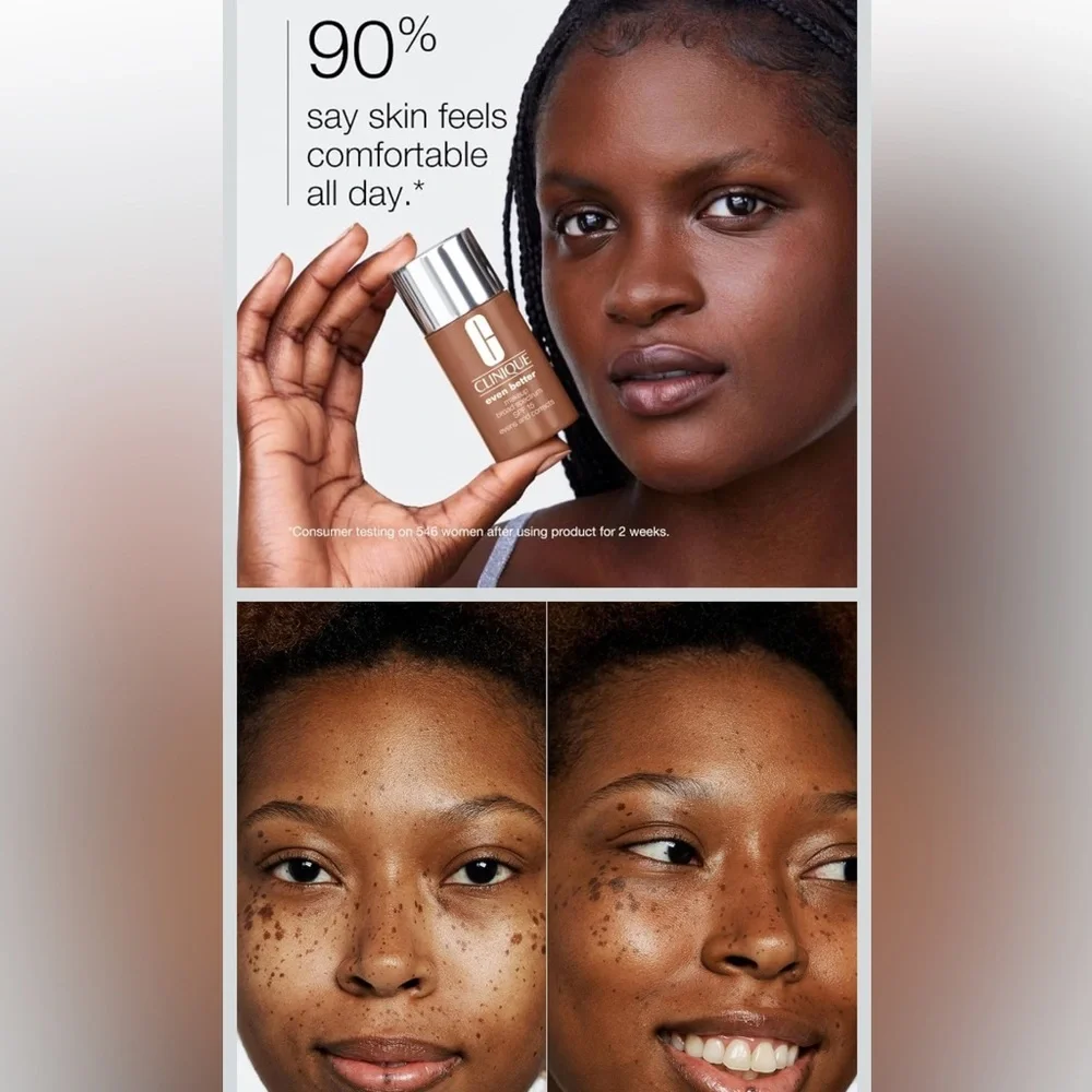 Clinique Even Better Makeup Liquid Foundation SPF 15 With Vitamin C Clove WN122